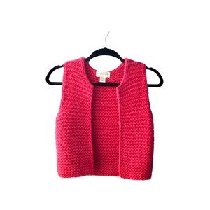 NWOT | New Scotland Woven Knit Vest
